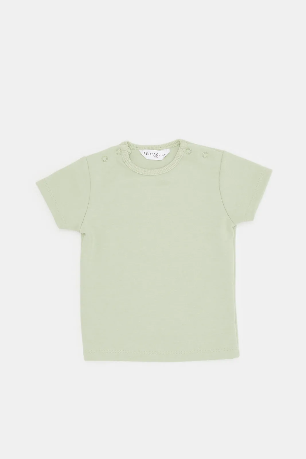 Baby Mint Stripe Dungaree Set (2 Piece)
