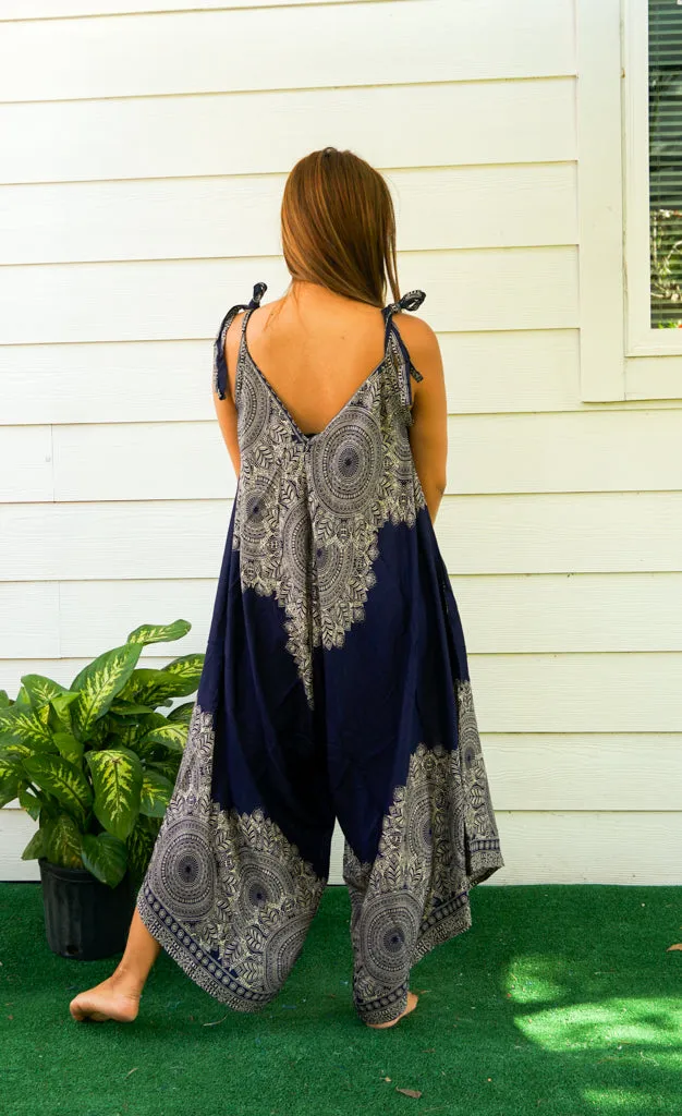 Blue Lotus Boho Jumpsuit