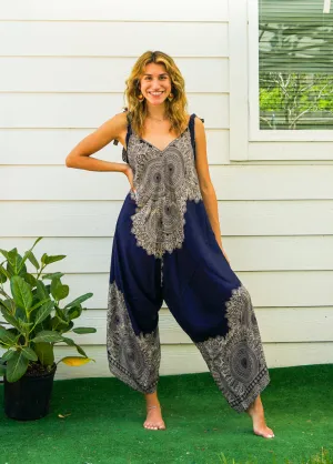 Blue Lotus Boho Jumpsuit