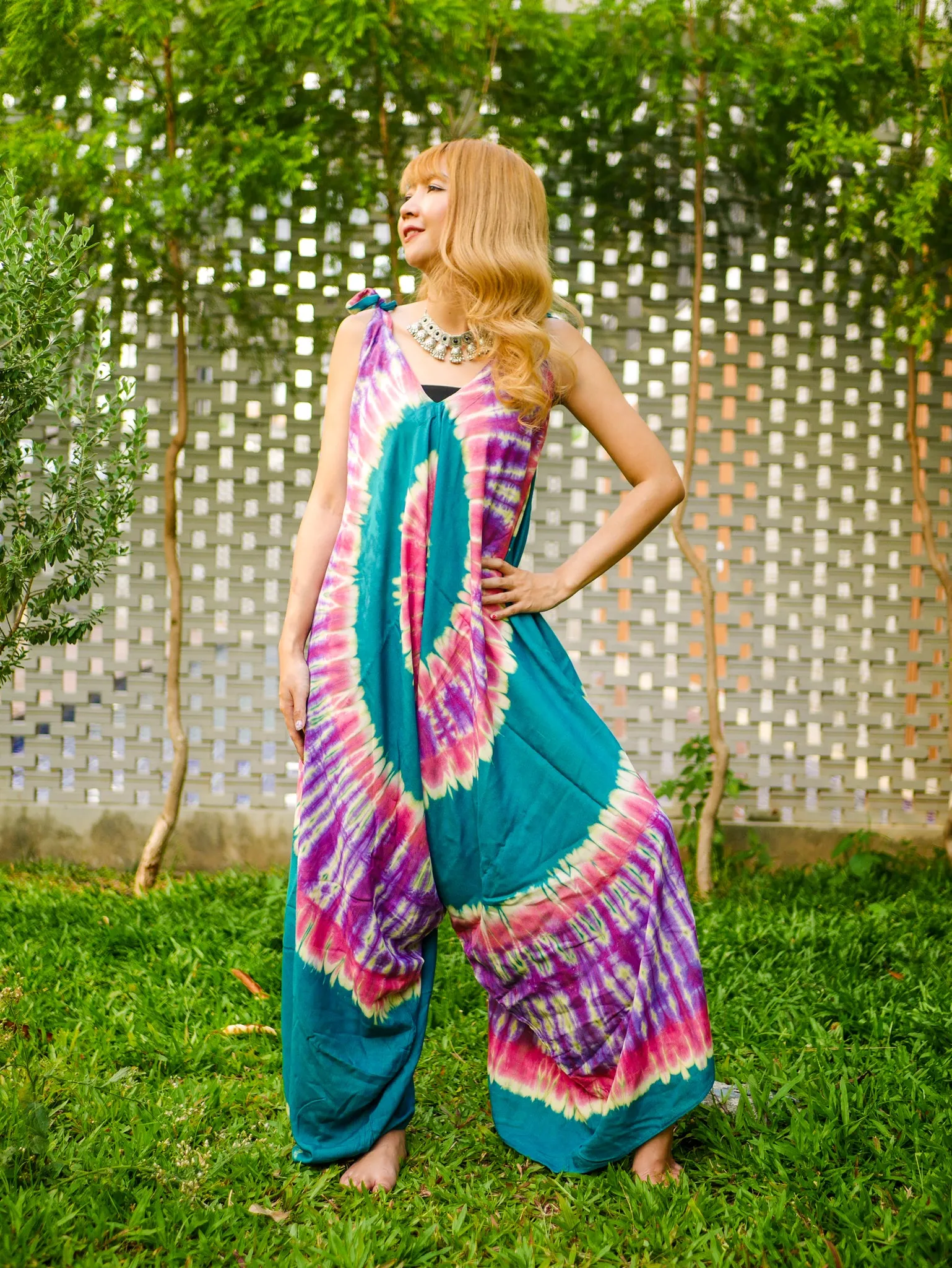 Boho Dream Hand Dyed Jumpsuit