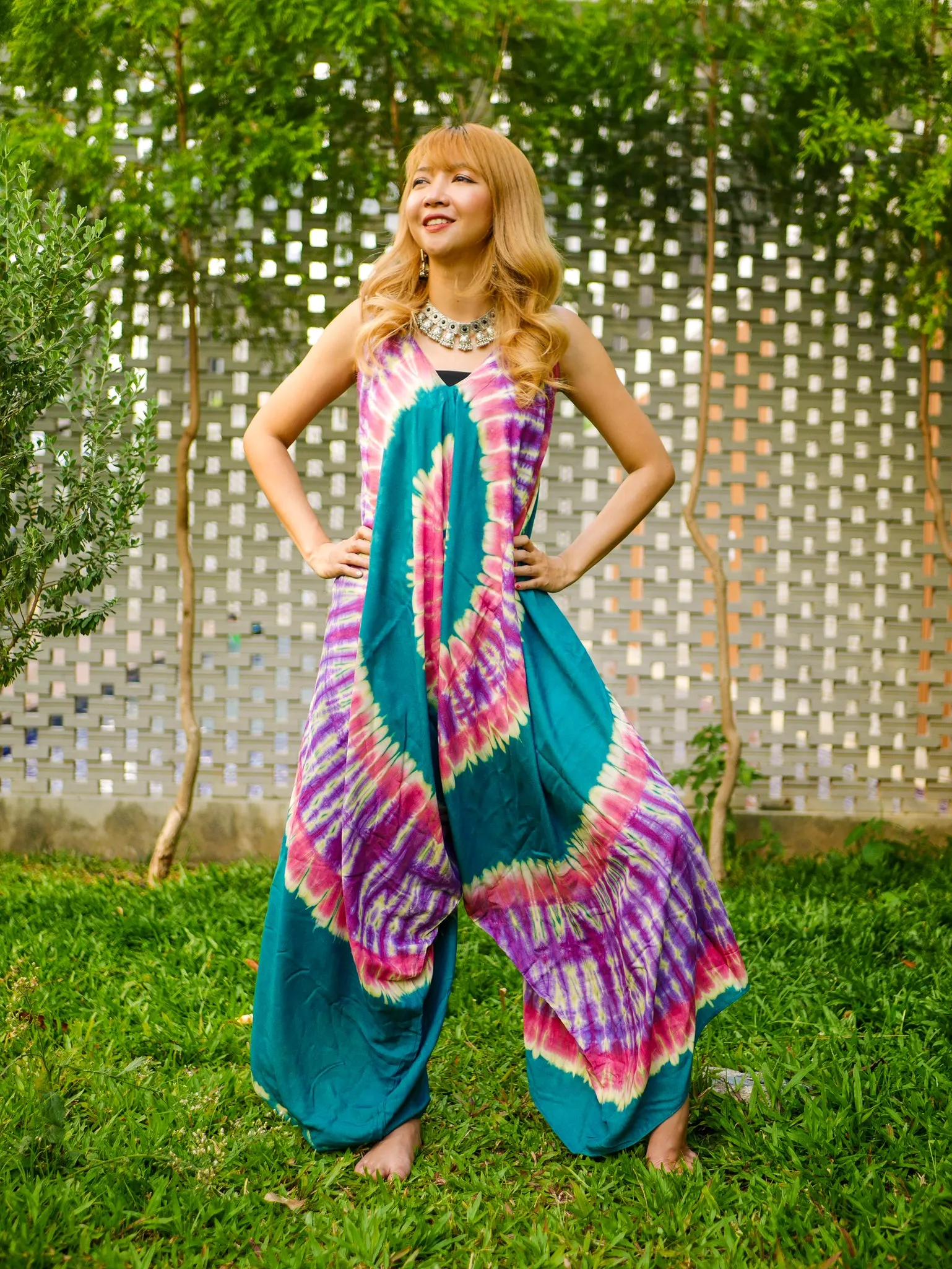 Boho Dream Hand Dyed Jumpsuit