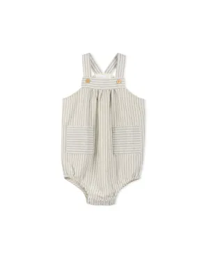 Bonner - Striped Pocket Romper
