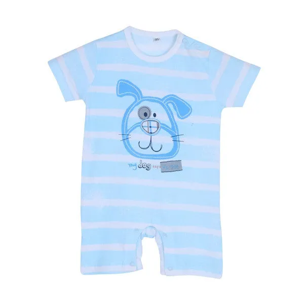 born Baby Summer Cotton Boy Girl Totoro Striped Rompers One-piece Rompers Jumpsuits Infant Clothing 0-24M