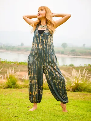 Celeste Racerback Dungarees Jumpsuit Romper