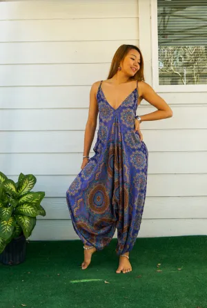 Celestial Mandala Boho Hippie Jumpsuit