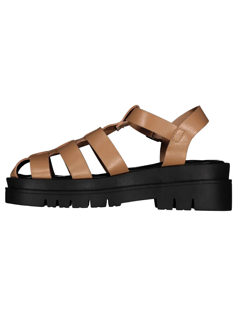 Chunky Caged Sandals
