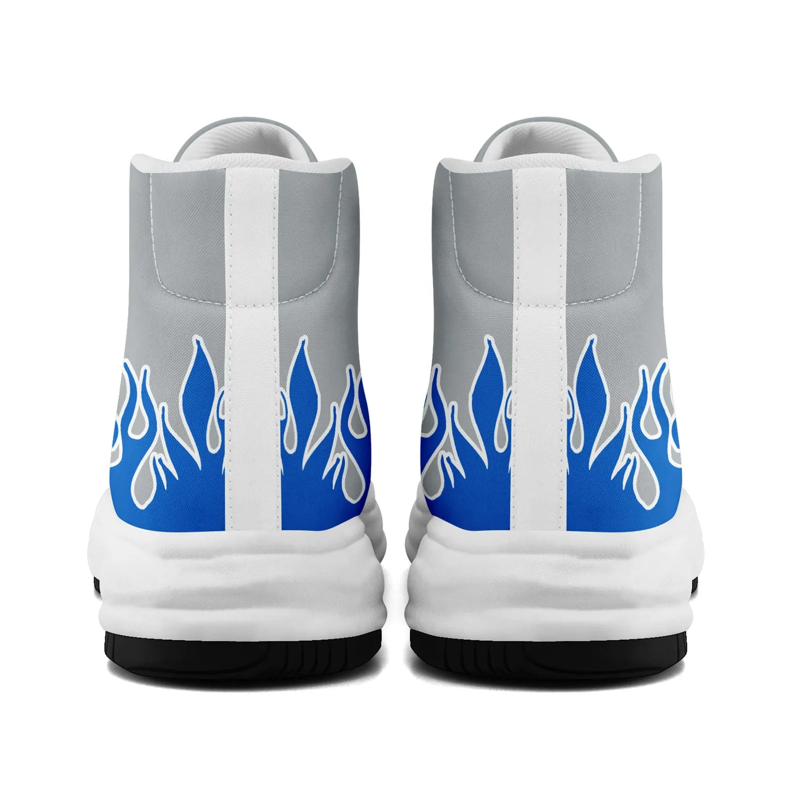Custom Blue Gray Detroit Football Jersey and Firesoul Sports Shoes Combo Offer Personalized Combo ZH-D020273-11