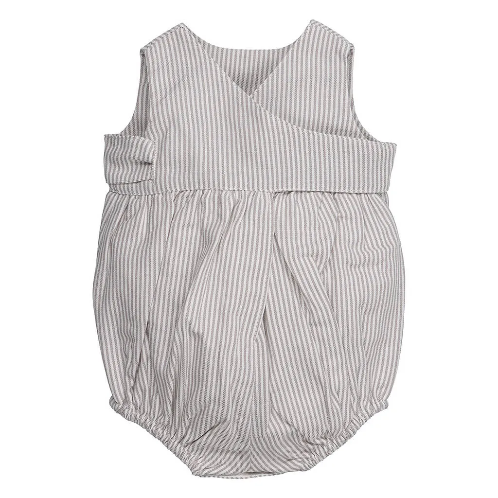 Cute Minty Striped Romper