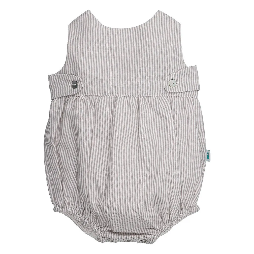 Cute Minty Striped Romper