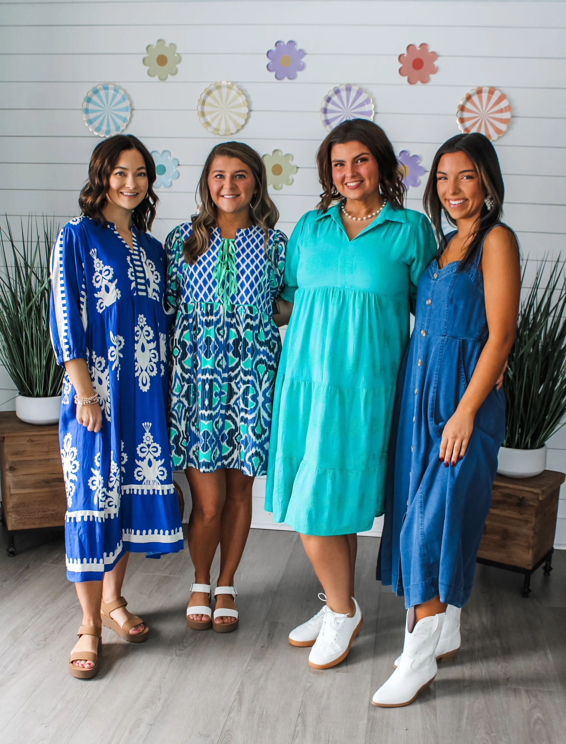 Denim Darling Midi Dress • Indigo