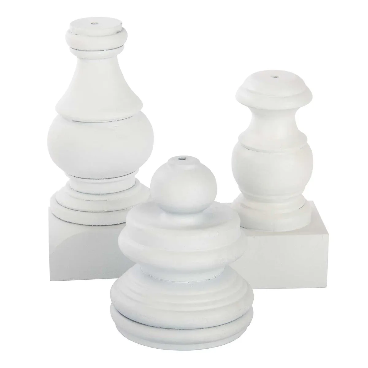 Display Pole Base || White