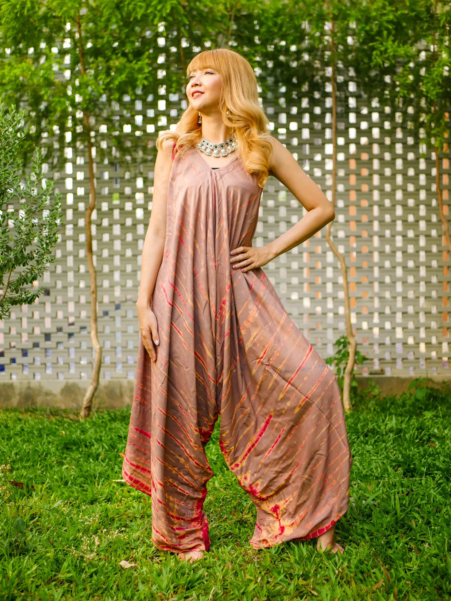 Earthy Harmony Jumpsuit