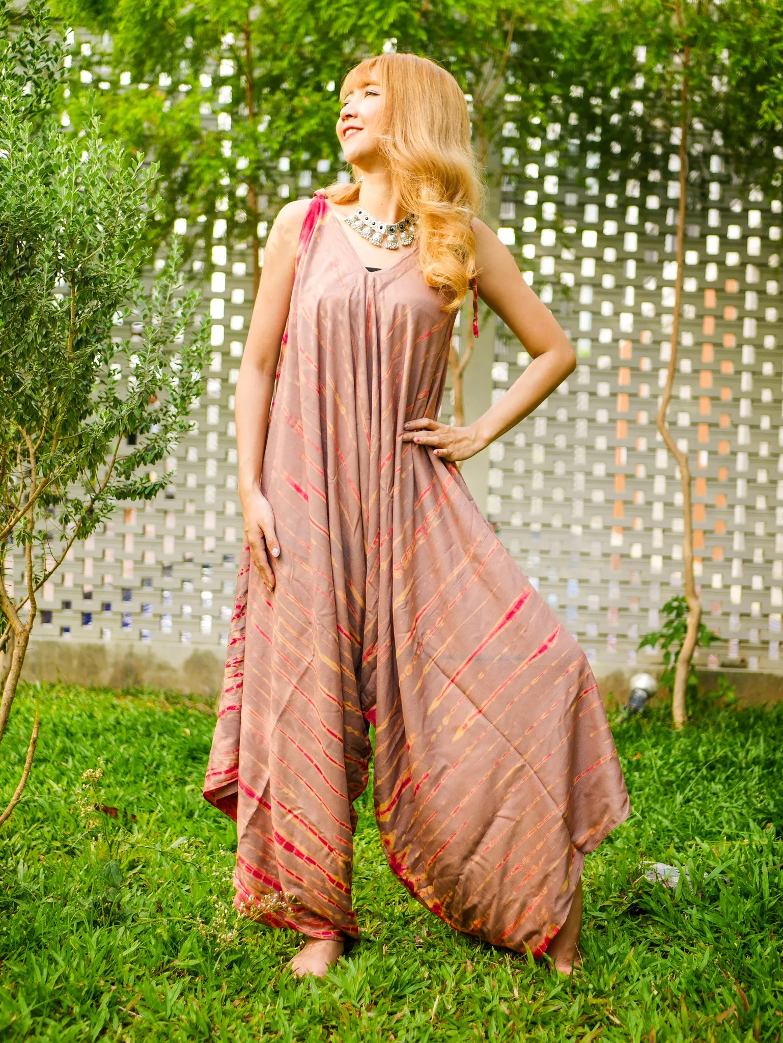 Earthy Harmony Jumpsuit