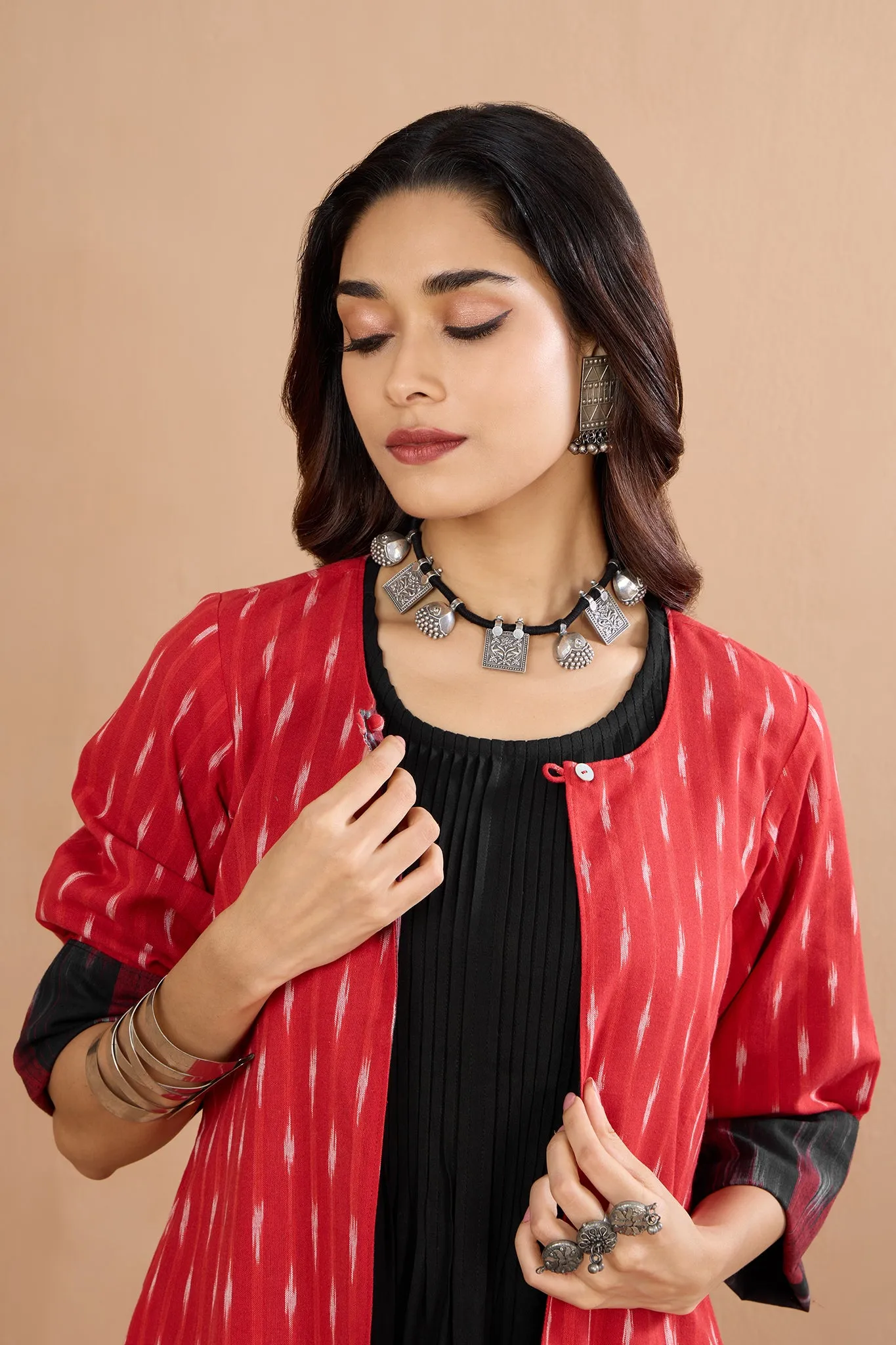 Ember’s Shadow Dance Reversible Choga (only jacket)