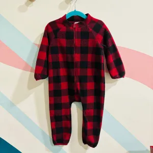 Fleece Playsuit, 12-18m // Rise Little Earthling