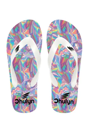 Flip Flops Printed Holographic