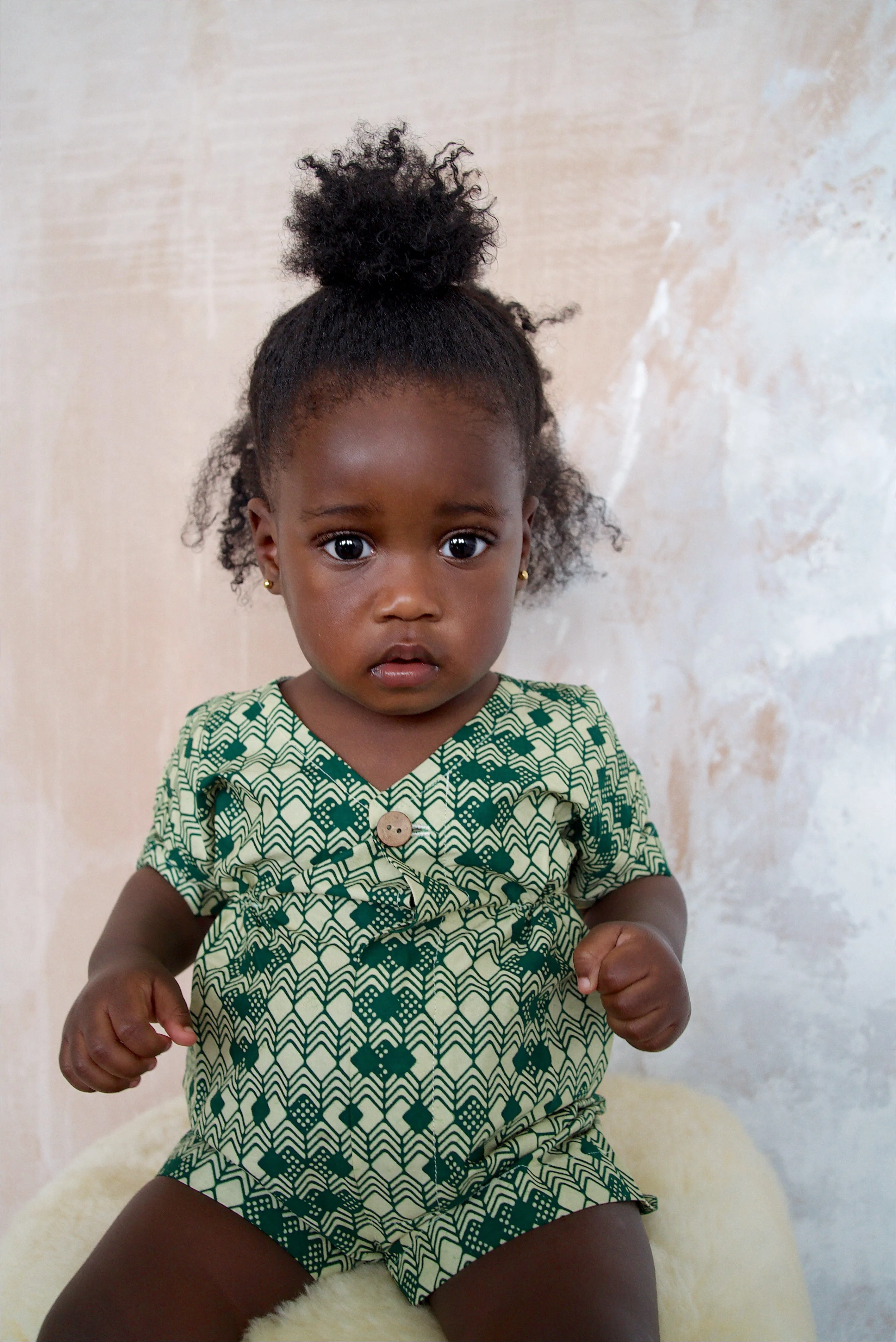 Fola Playsuit | Emerald Layer