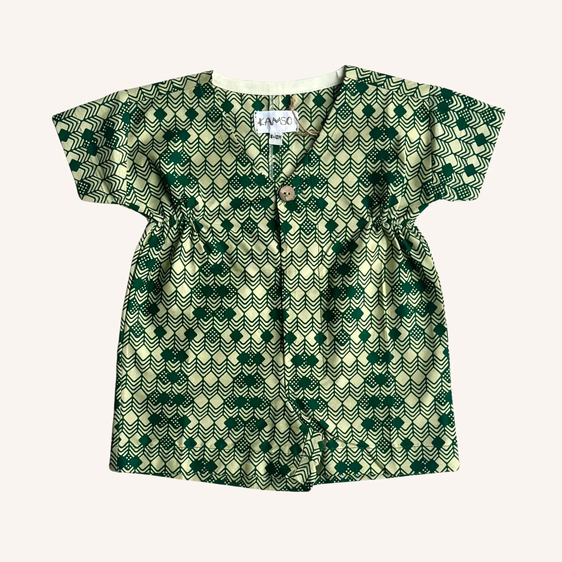 Fola Playsuit | Emerald Layer