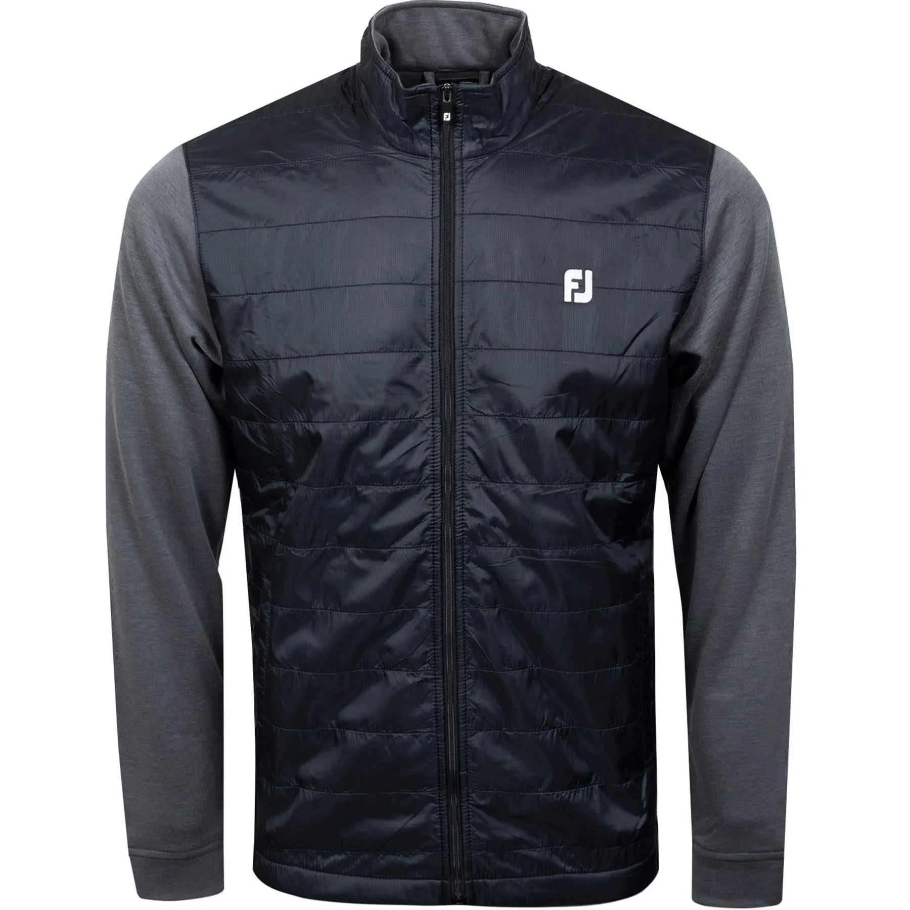 Full Zip Hybrid Jacket Black - AW24