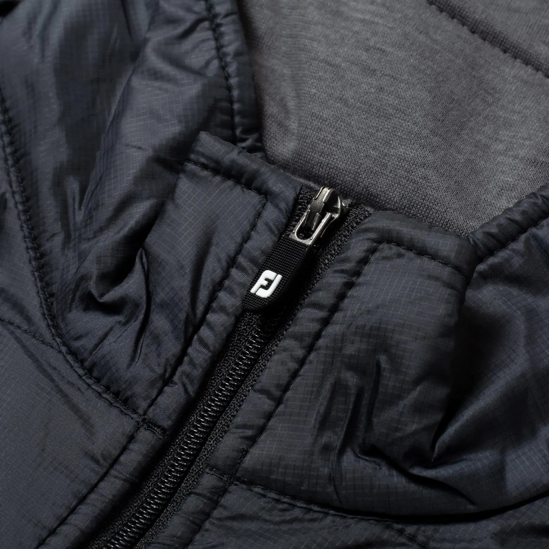Full Zip Hybrid Jacket Black - AW24