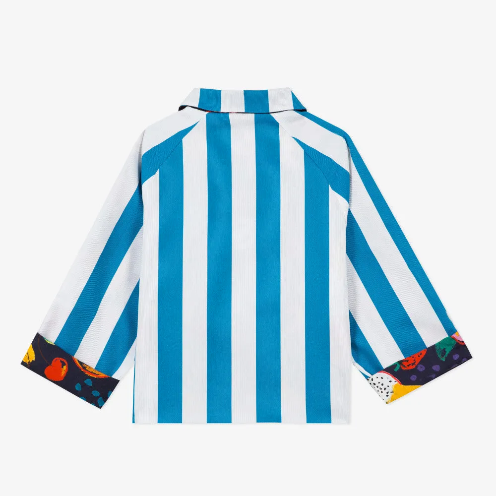 Girls' reversible printed jacket