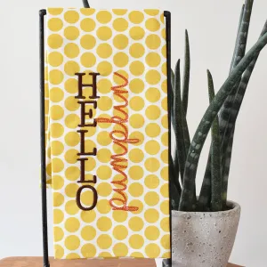 Hello Pumpkin Kitchen Towel