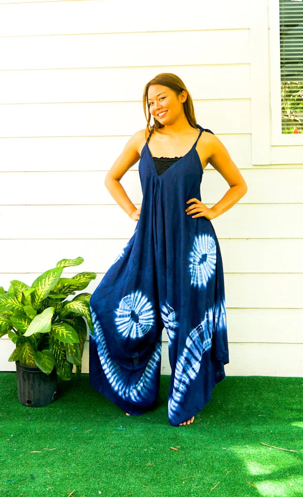 Indigo Bloom Jumpsuit