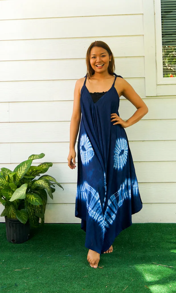 Indigo Bloom Jumpsuit