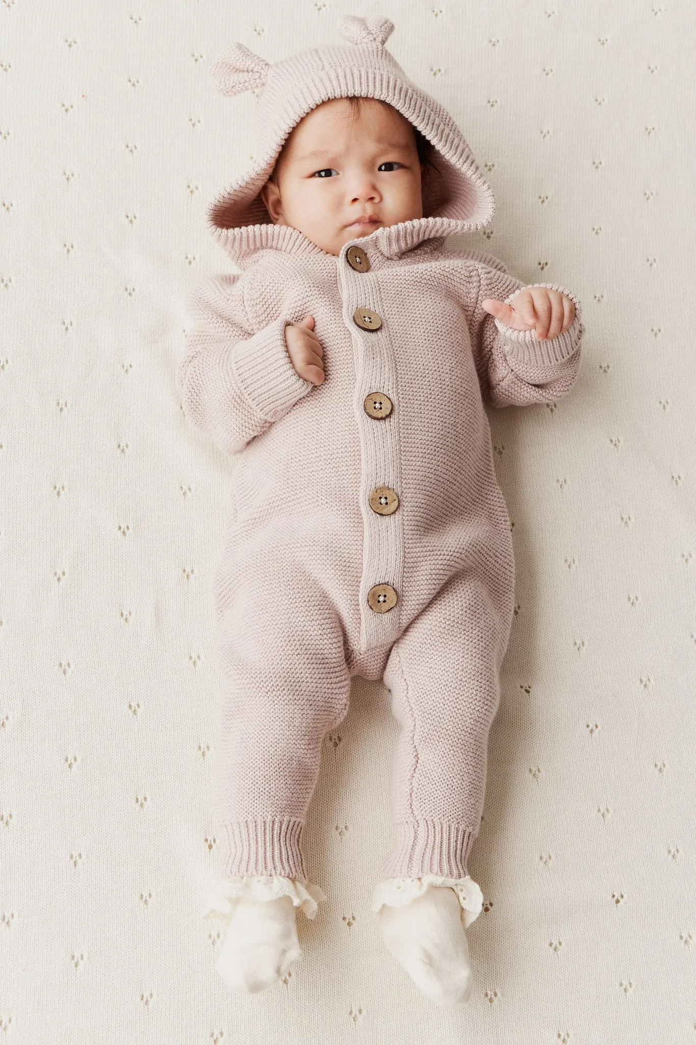 Jack Playsuit - Ballet Pink Marle