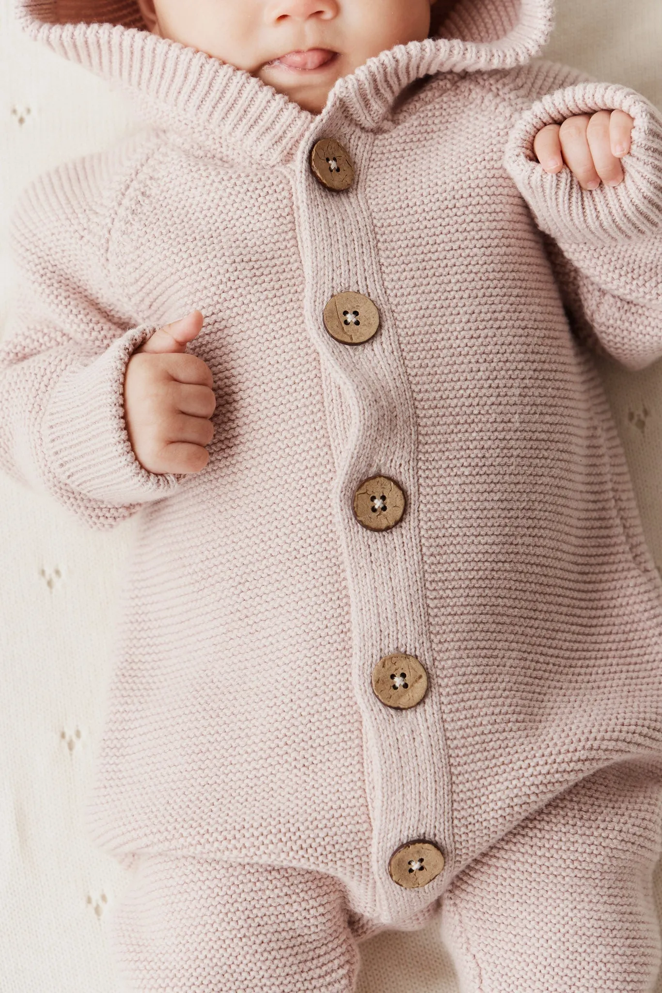 Jack Playsuit - Ballet Pink Marle