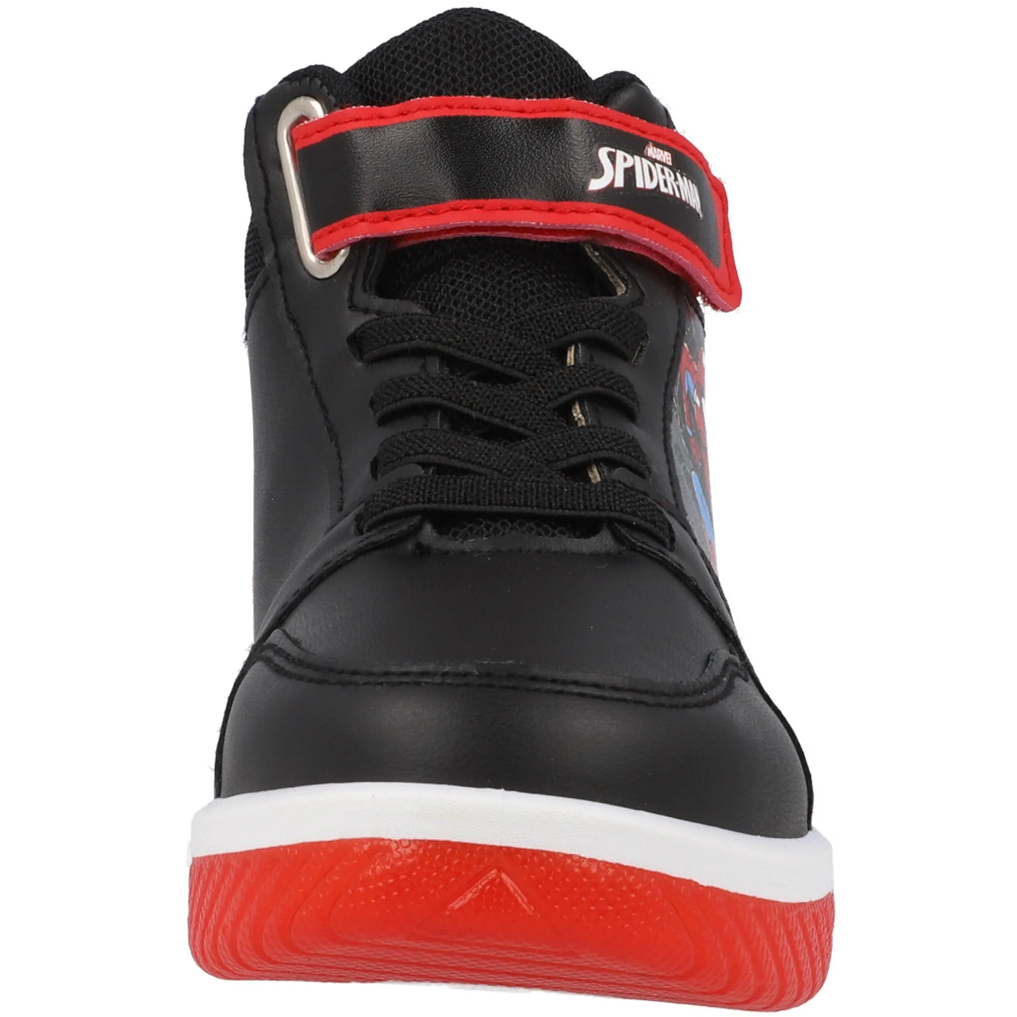 Marvel Spider-Man Black High Top Kids Sneakers