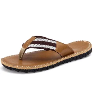 Men's Leather Flip Flop