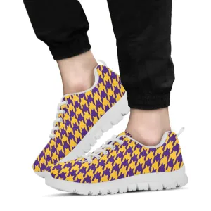 Mesh Sneaker_Purple on Gold_M-HT Pattern