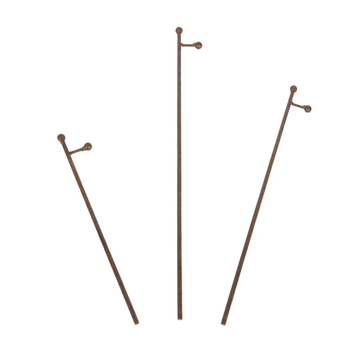 Mini Gallery Display Stakes || Rust
