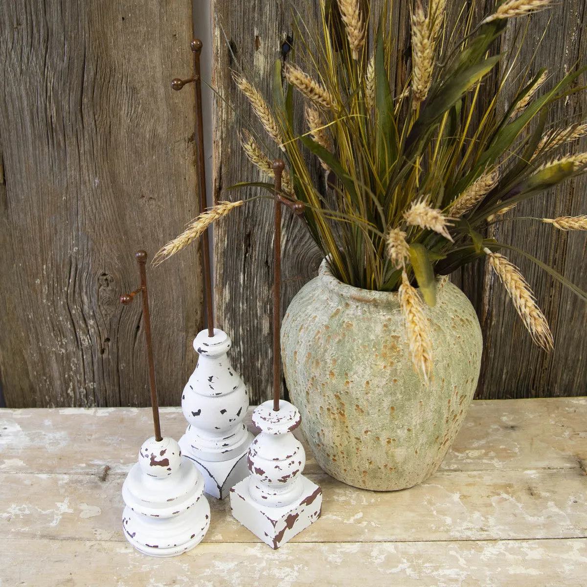 Mini Gallery Display Stakes || Rust