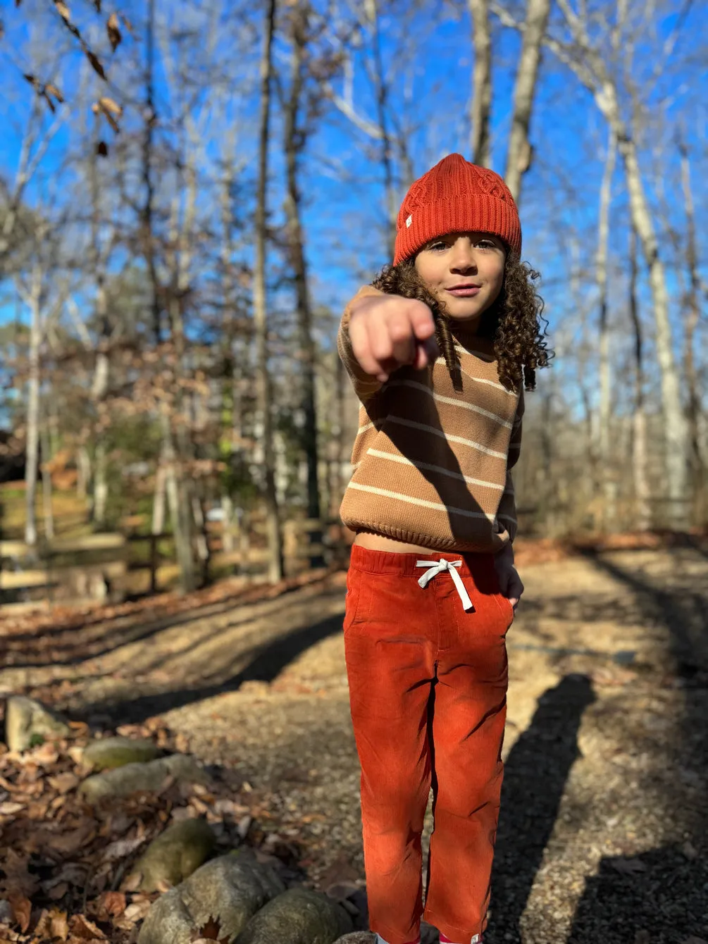 Modoc Corduroy Pants in Pumpkin