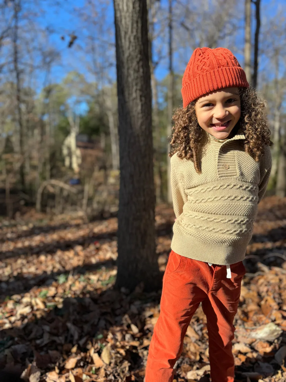Modoc Corduroy Pants in Pumpkin