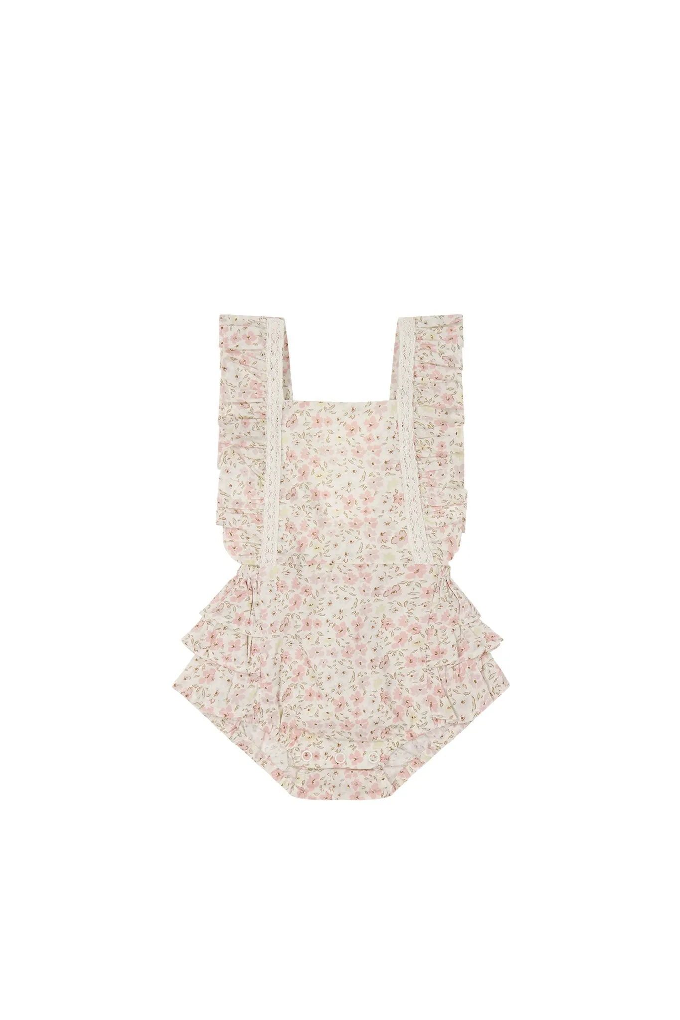 Organic Cotton Heidi Playsuit - Fifi Floral