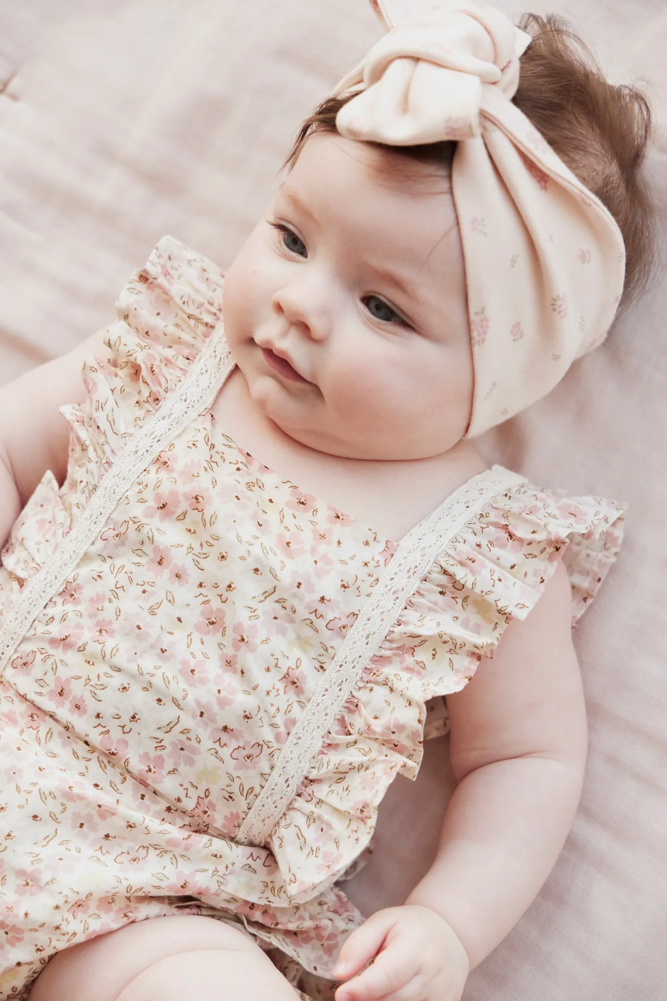 Organic Cotton Heidi Playsuit - Fifi Floral
