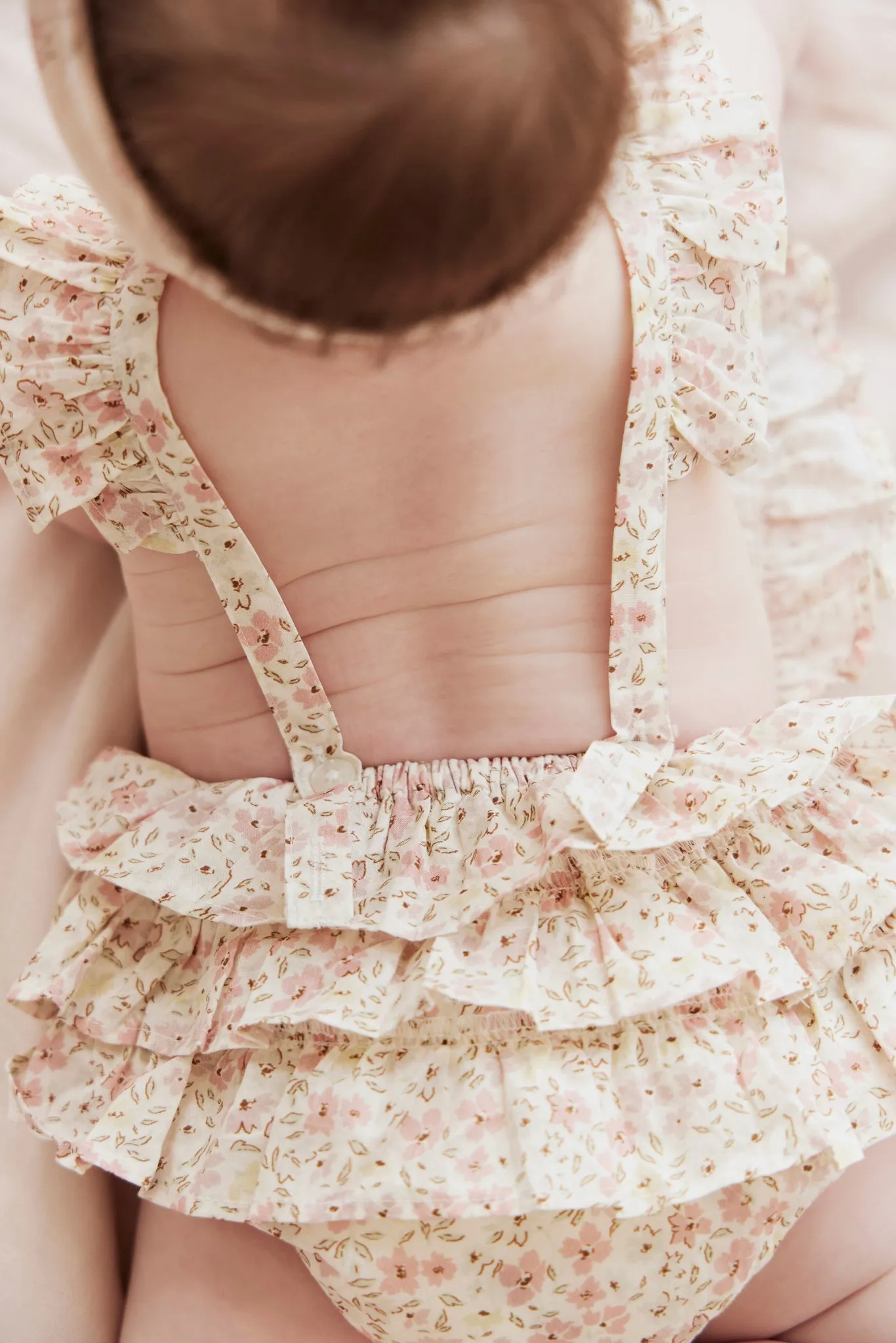 Organic Cotton Heidi Playsuit - Fifi Floral