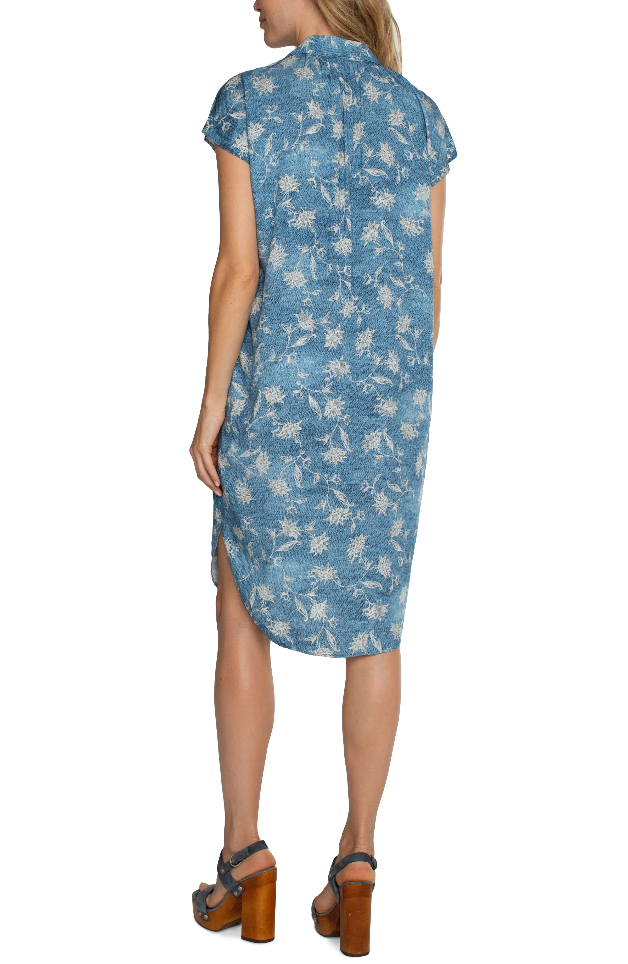 Patchwork Floral Dress