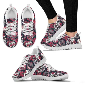 Pink Sugar Skull Sneakers