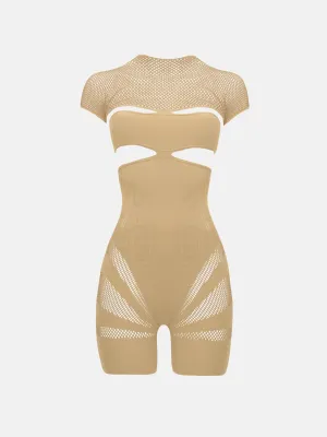 Pollard Playsuit Beige