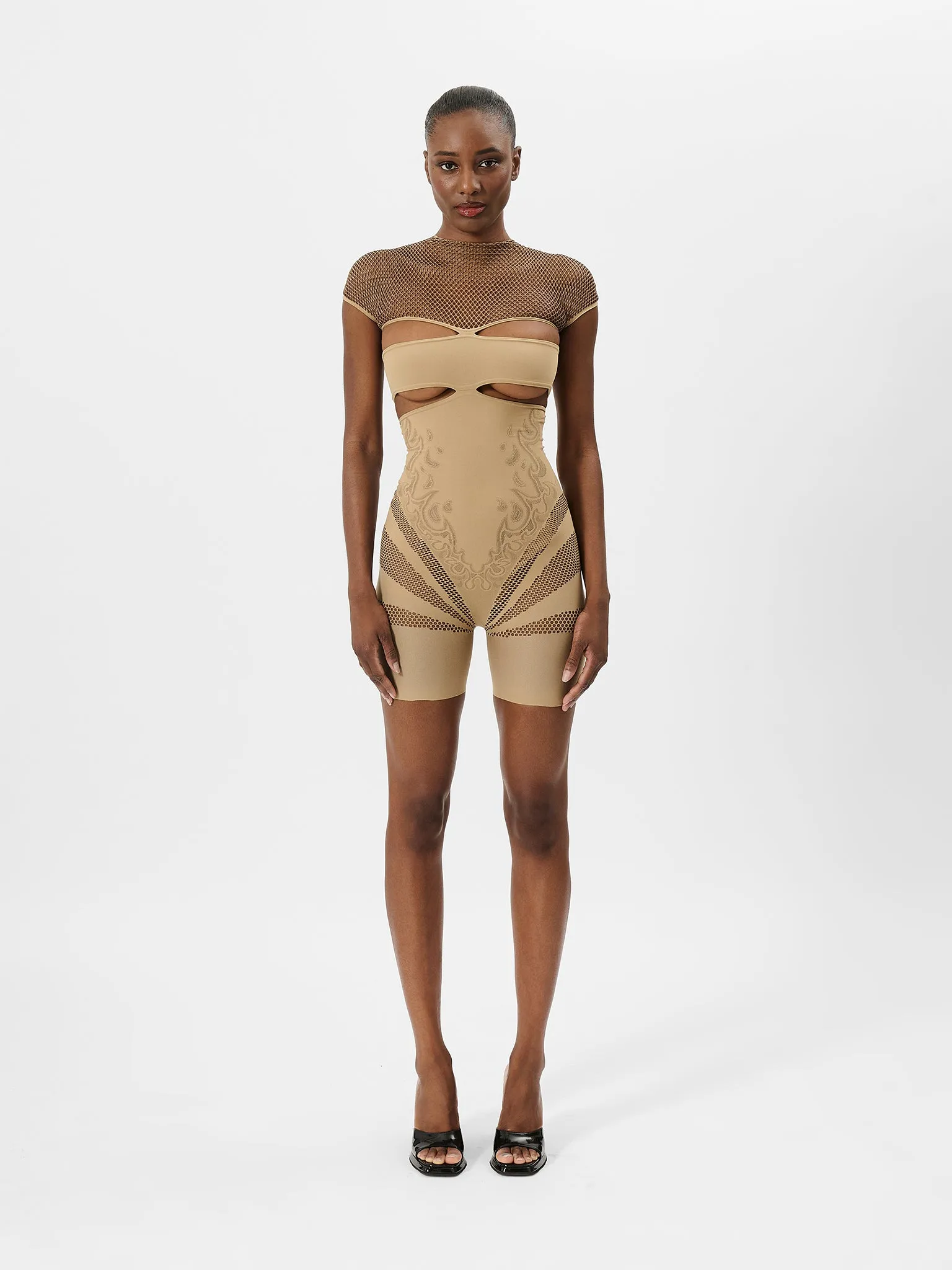 Pollard Playsuit Beige