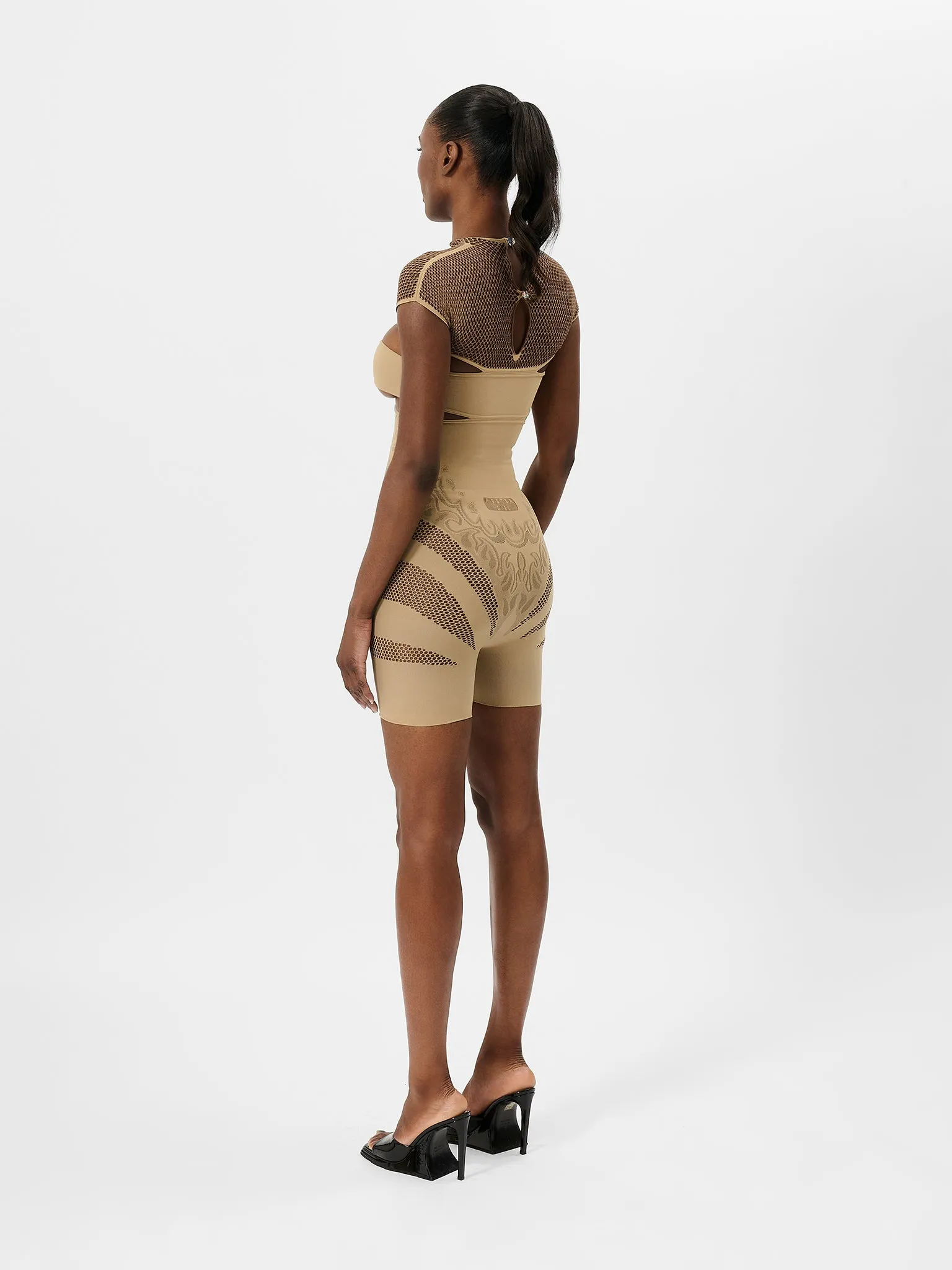 Pollard Playsuit Beige