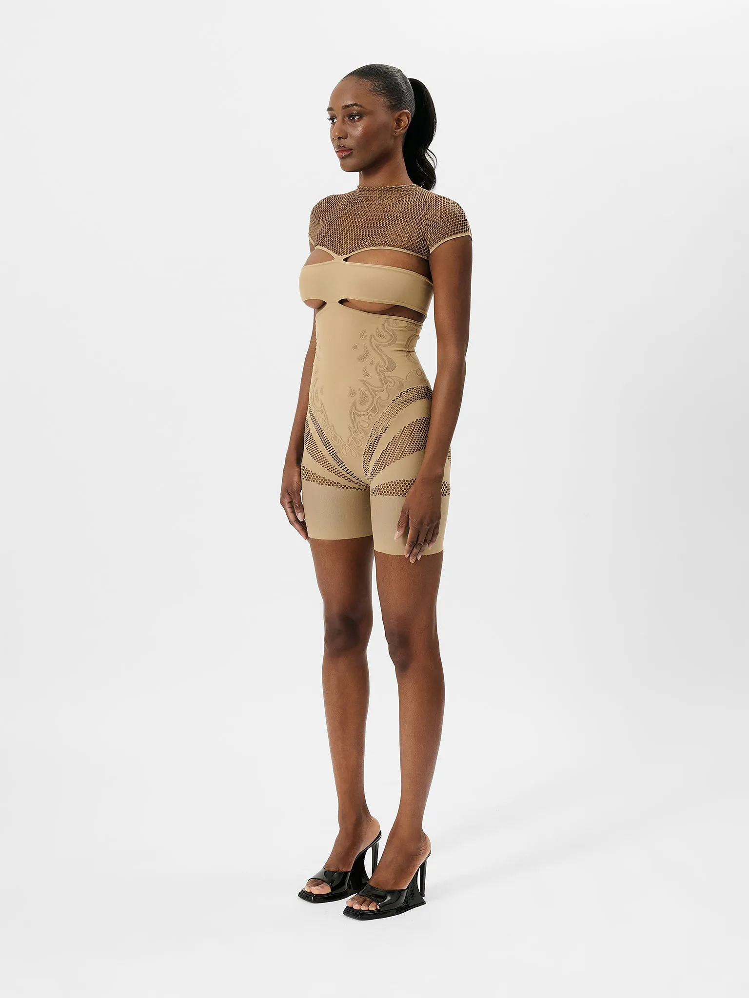 Pollard Playsuit Beige