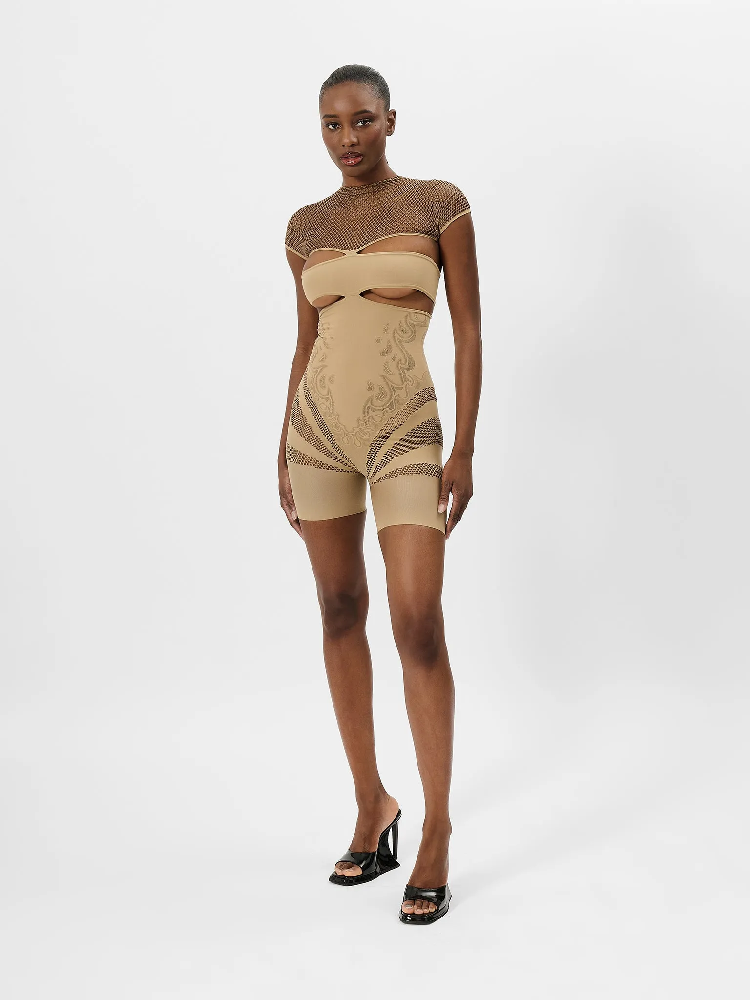 Pollard Playsuit Beige