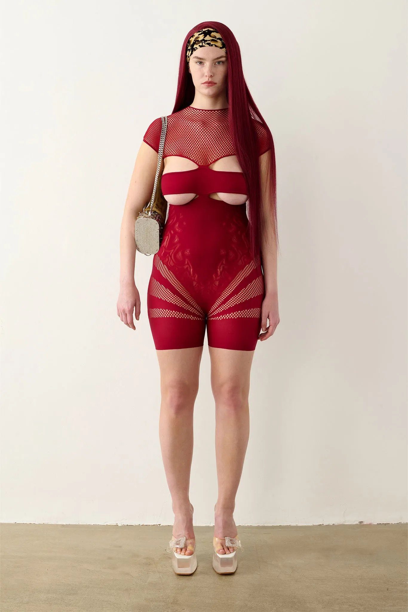 Pollard Playsuit Red