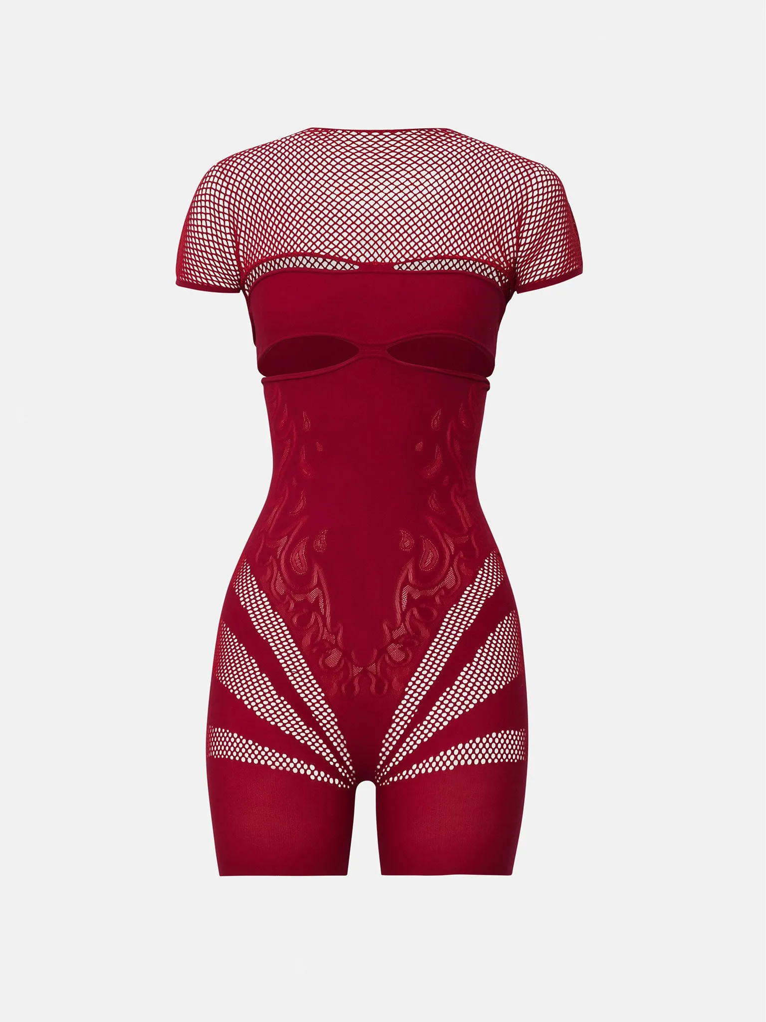 Pollard Playsuit Red