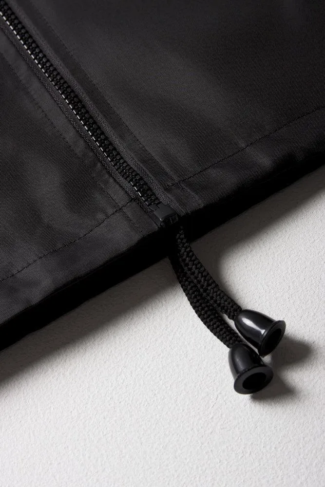 Primary School Rain Jacket Black